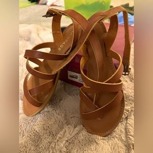 NIB- Rampage Sandals size 6